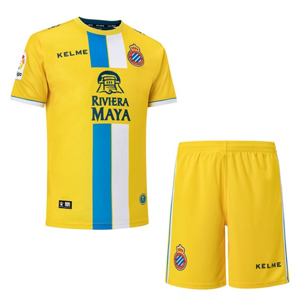 Camiseta Español Segunda equipo Niños 2018-19 Amarillo